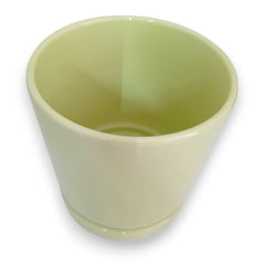 Maceta color Verde de Cerámica 1 pieza 14 x 13 cm