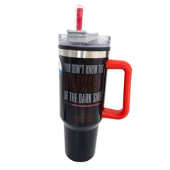 Termo con popote Star Wars Darth Vader Acero inoxidable 1.2L