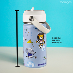 Termo Futbol Mamgos para Niños de Acero inoxidable 325 ml
