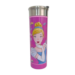 Termo doble pared Princesas rosa Acero inoxidable 430 ml