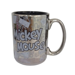 Taza Mickey Mouse Cerámica plateada 430 ml