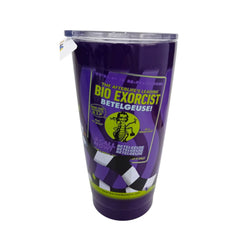 Termo BEETLEJUICE morado doble pared Acero inoxidable 580 ml