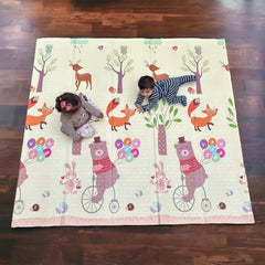 Tapetes de juego plegable para bebés 150x200cm Reversible
