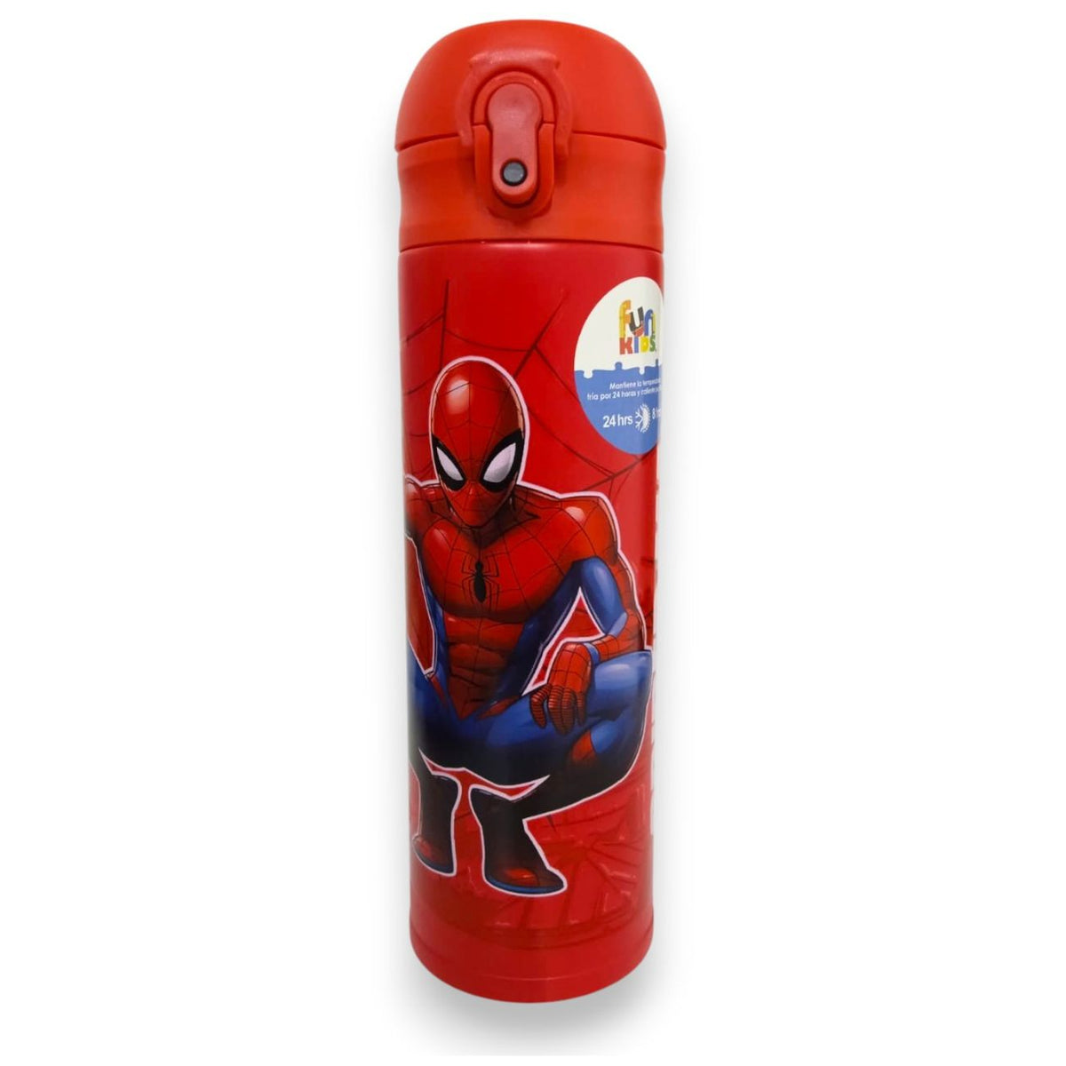 Termo Spiderman para Niños de Acero inoxidable 400 ml
