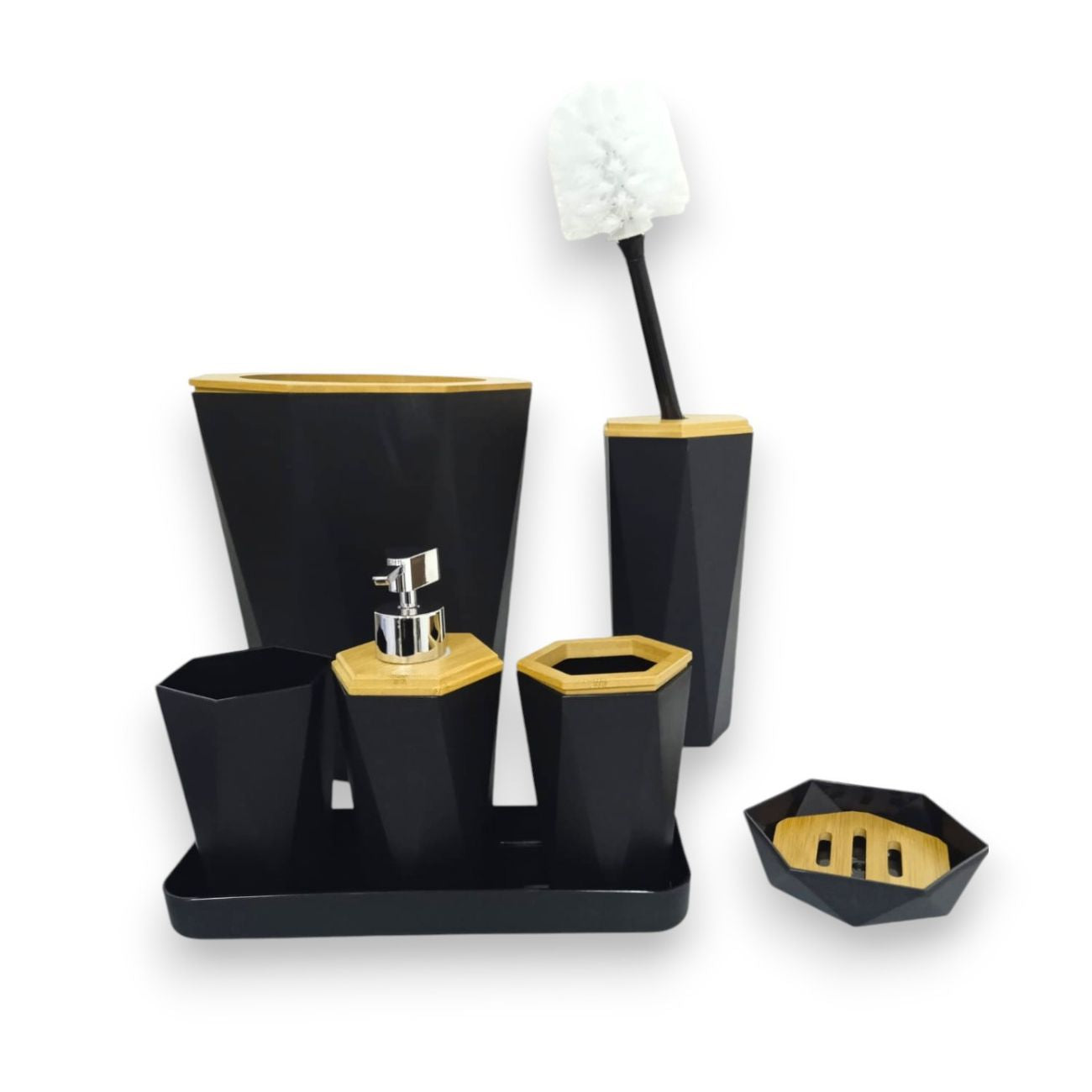Organizador para Baño de Plástico con 7 piezas