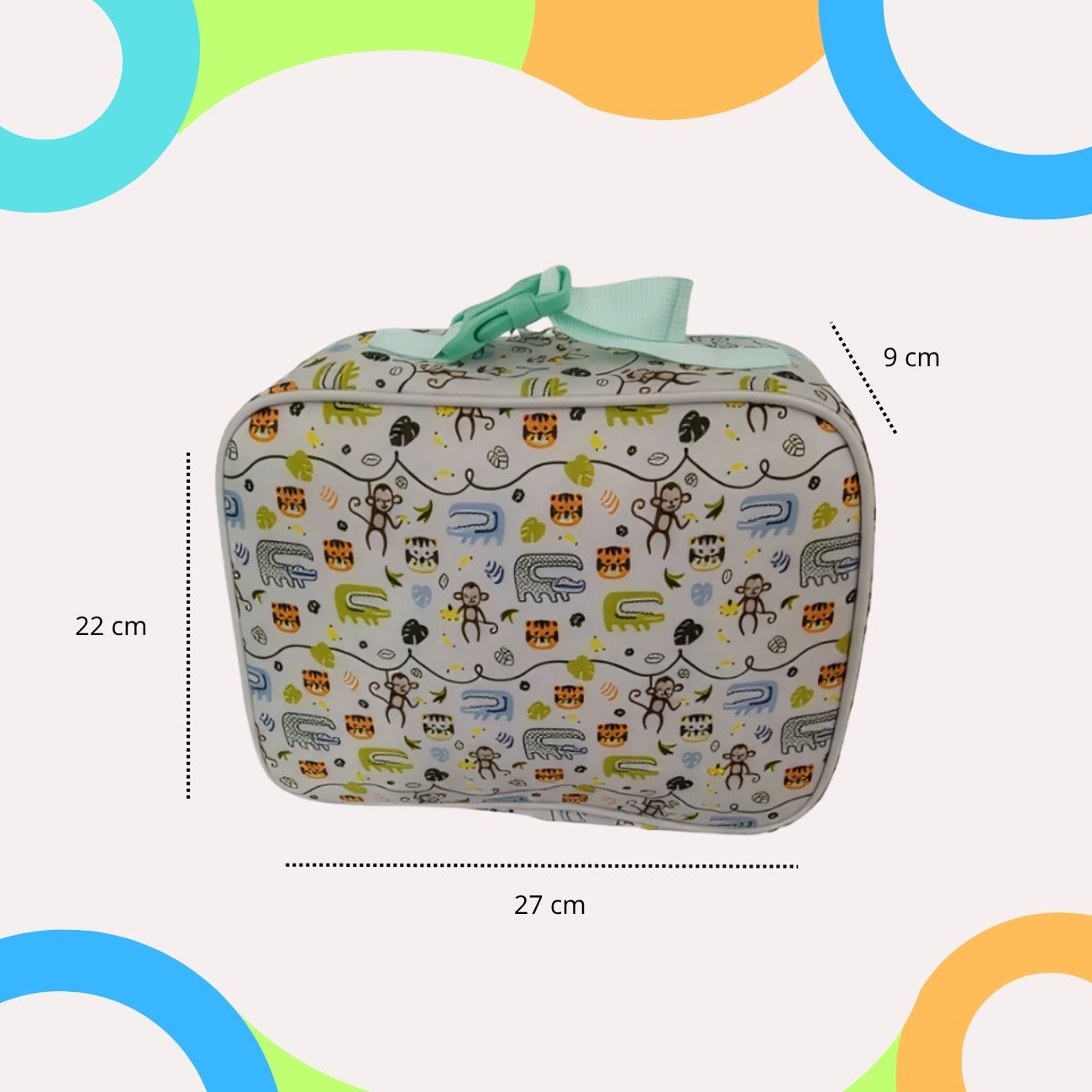 Kits de Mochilas Escolares Selva Mamgos para Niños 2 piezas
