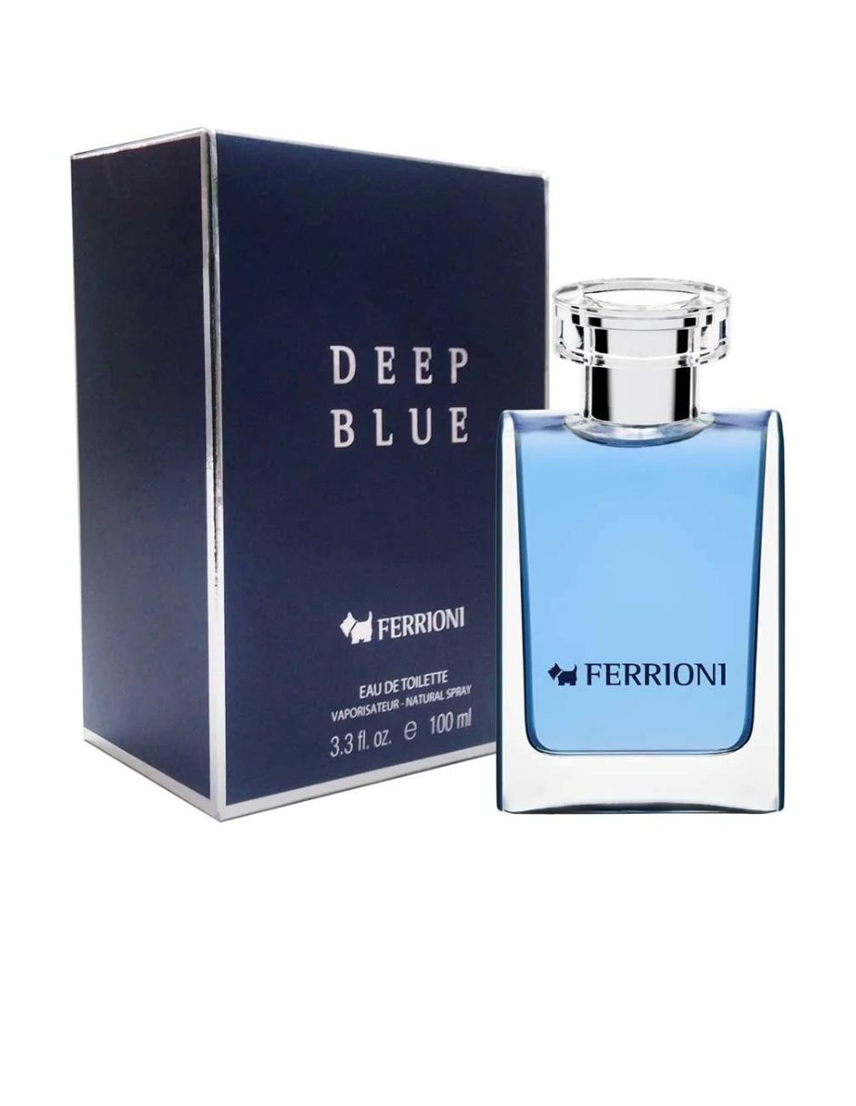 Perfume Deep Blue  Ferrioni  Hombre Edt 100ml