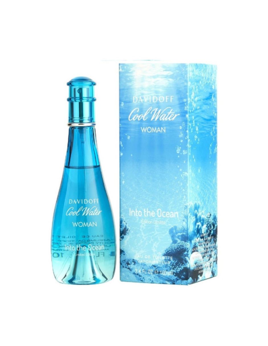 Perfume mujer Davidoff Cool Water Into The Ocean Edt 100ml