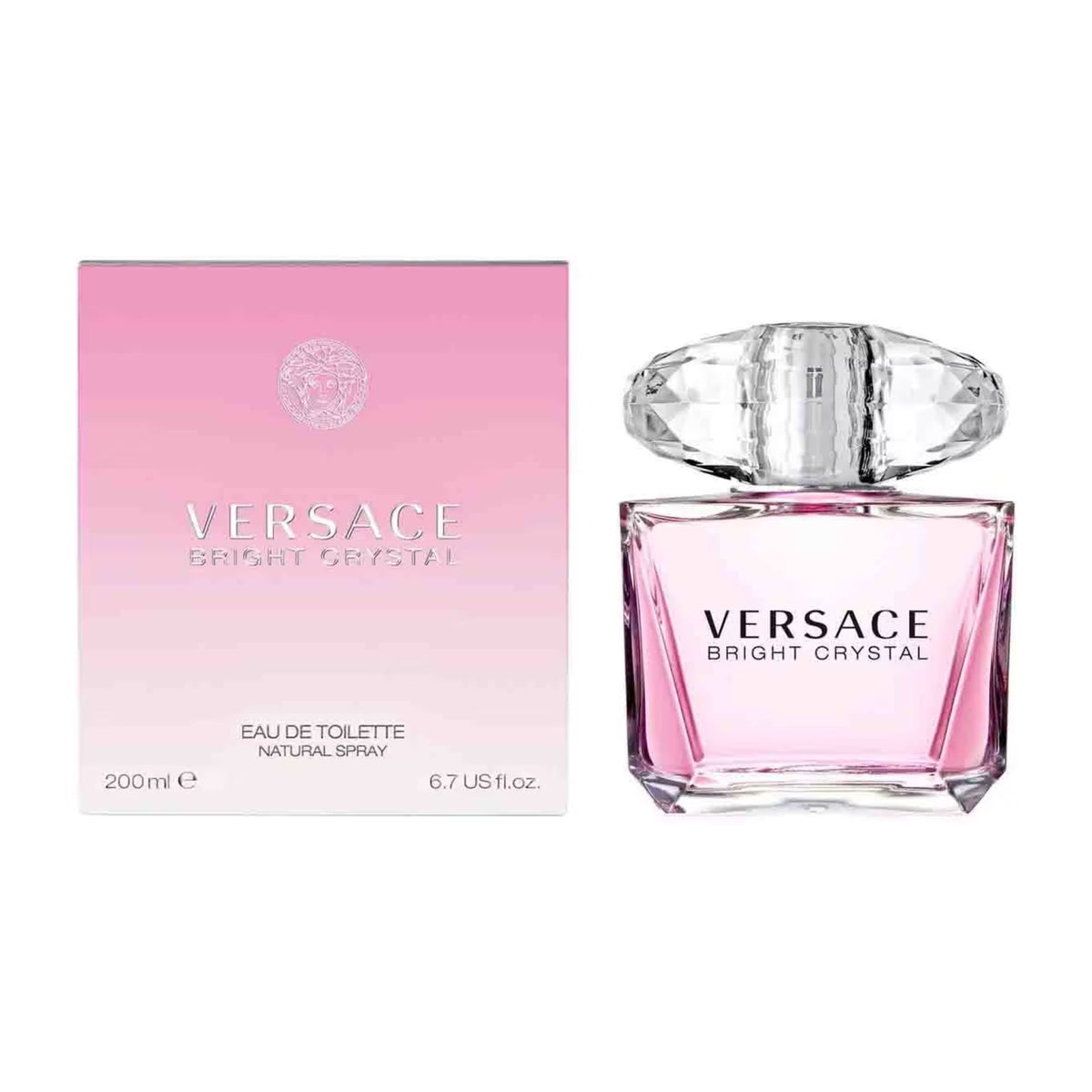 Perfume Bright crystal Versace Mujer eau de toilette 200ml