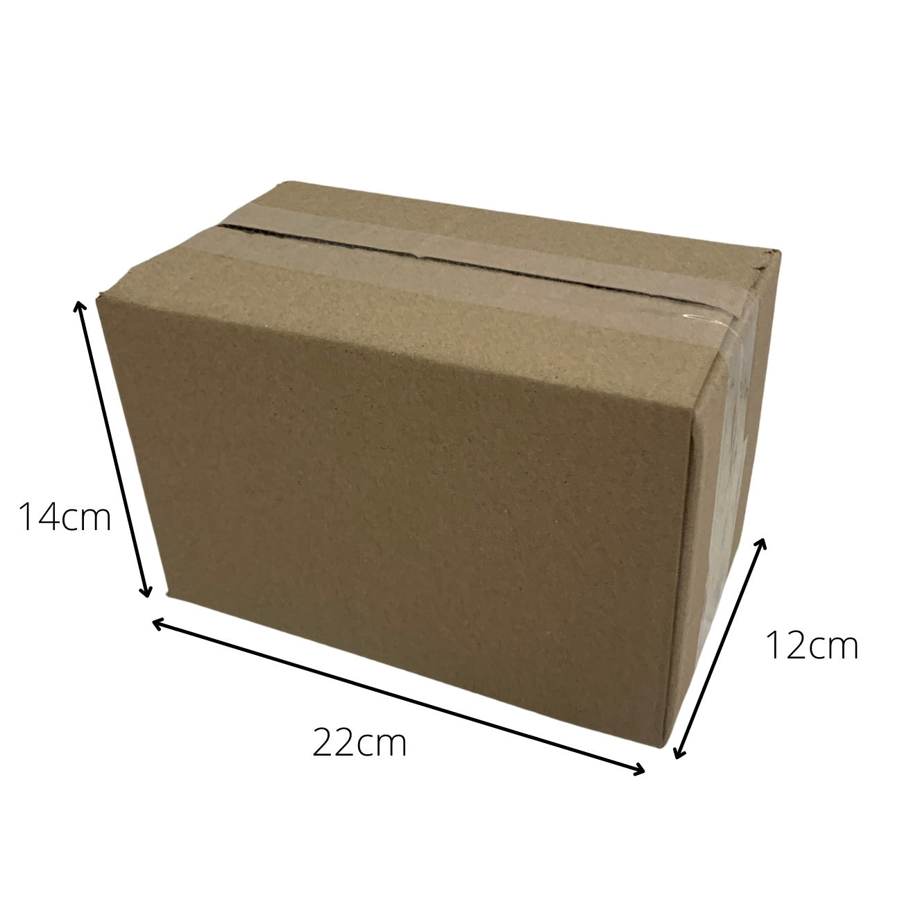 Paquete Caja Carton E-commerce 22x12x14 Cm Envios 20 Piezas