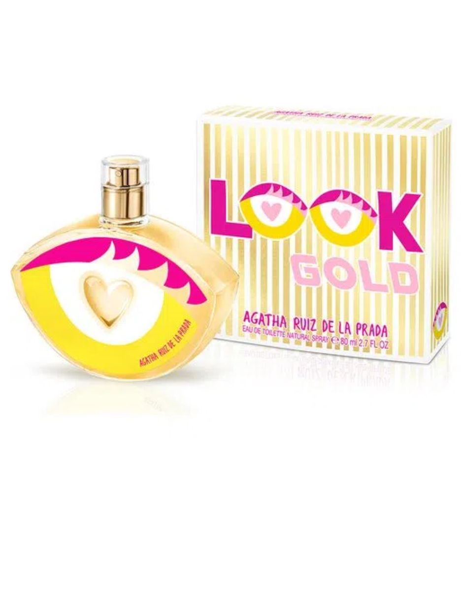 Perfume Agatha Ruiz de la Prada Look Gold Mujer EDT80ml