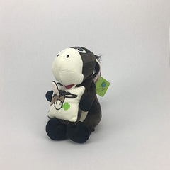 Peluche Burro Color Café 23cm Regalo Precio Mayoreo