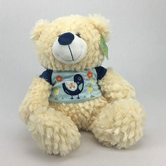 Peluche De Oso Color Beige 38cm Regalo Precio Mayoreo