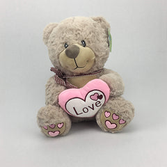 Peluche Oso Beige 30cm Regalo Precio Mayoreo