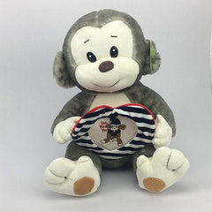 Peluche Chango Color Gris 50cm Regalo Precio Mayoreo