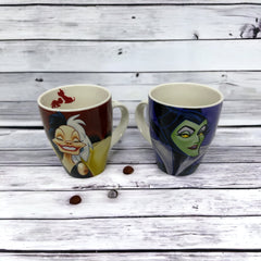 Juego de 2 tazas con cuchara Villanos