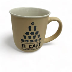 Taza AM45-006 Maki Home Porcelana Frases cafe 250ml