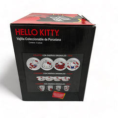 Vajilla Porcelana Hello Kitty 12 piezas 2415-3490