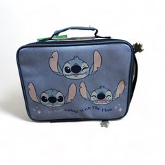 Lonchera  Stitch Tela Poliéster 20x16 cm