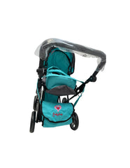 Carriola para muñecas KAO1 Baby Kaori Niña Carreola 66cm