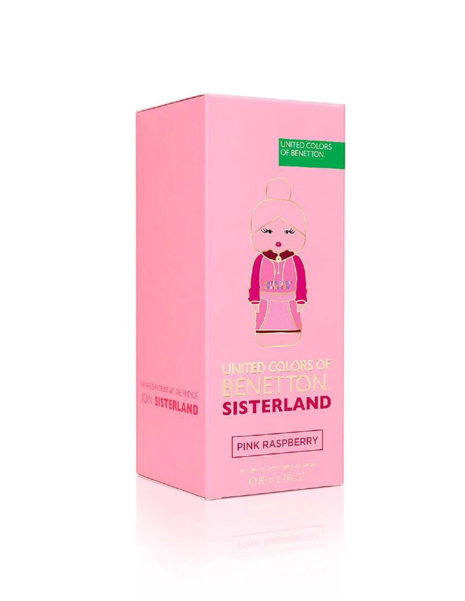 Perfume Benetton Pink Raspberry Mujer Eau de Toilette  80ml