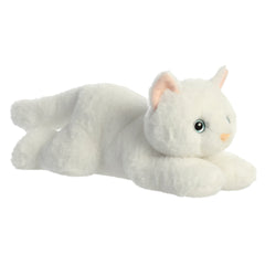 Peluche Precious white kitty  Aurora Niño Gato 30 cm