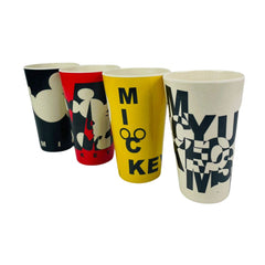 Vajilla 12 Pzas De Bambu Mickey Mouse