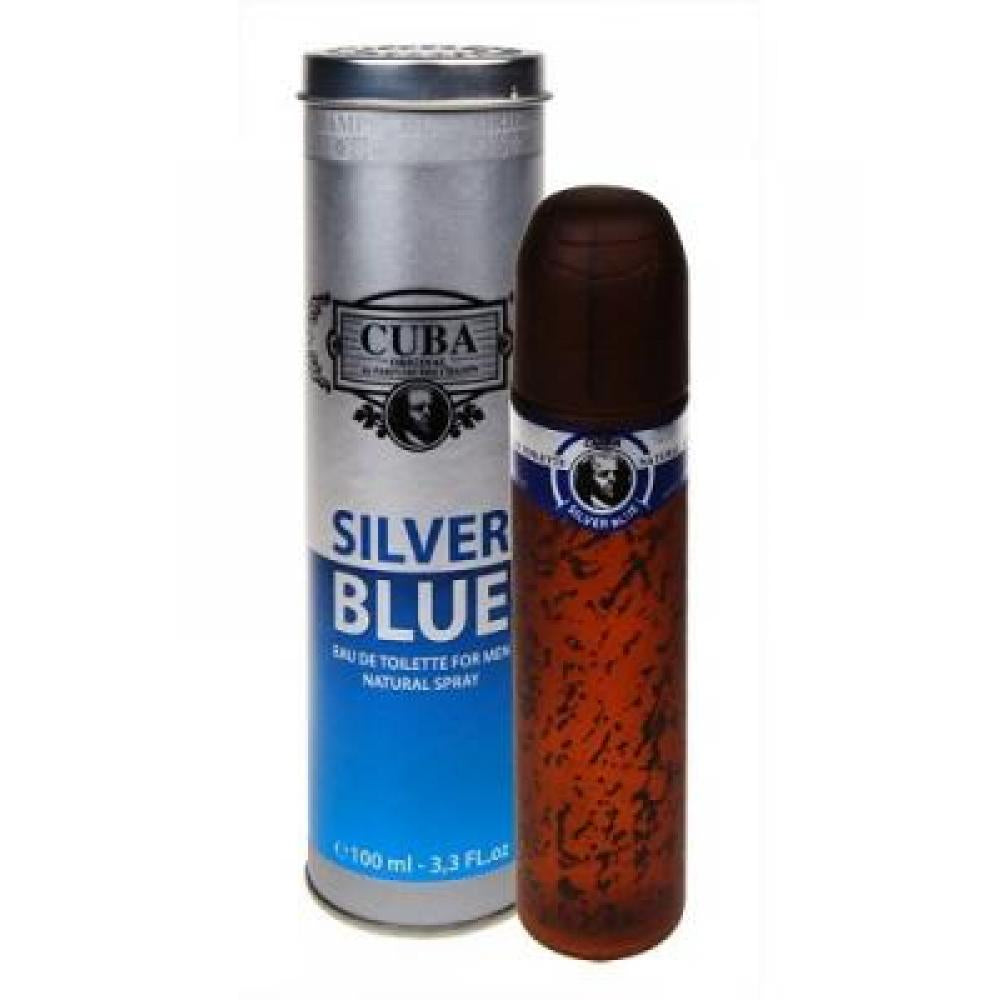Perfume Silver Blue Cuba  hombre Eau de toilette 100 ml