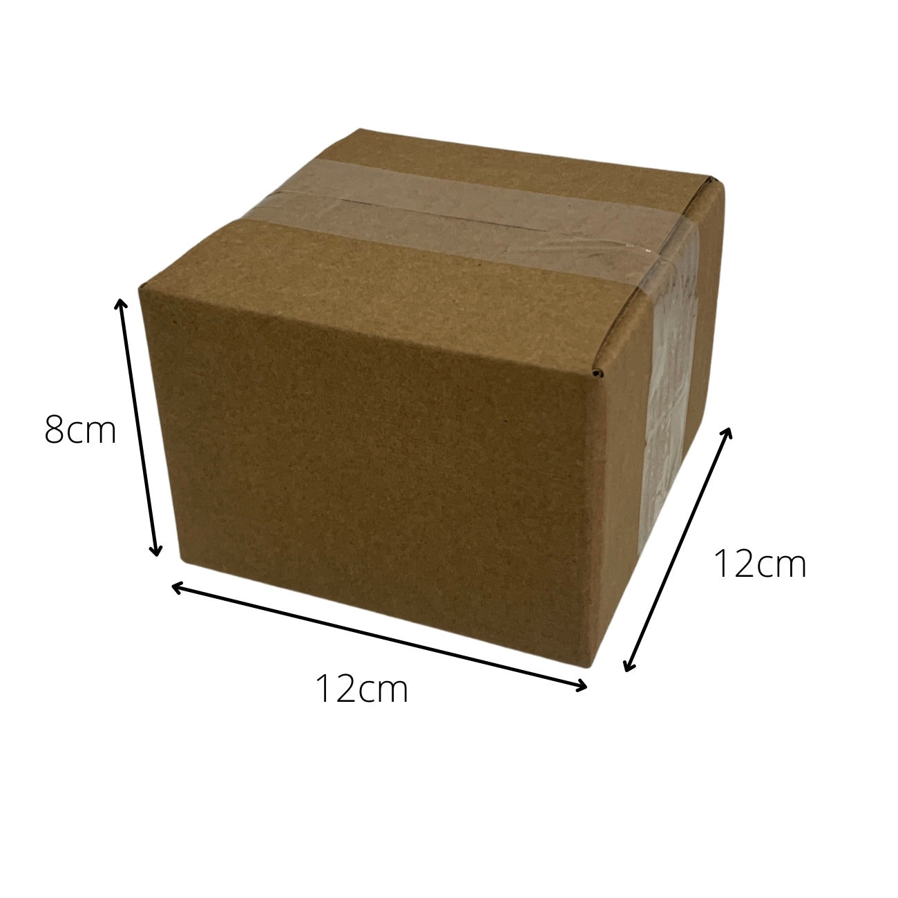 Paquete Caja Carton E-commerce 12x12x8 Cm Envios 25 Piezas