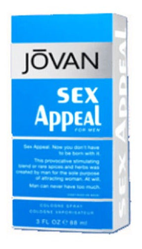 Perfume Jovan Sex Appeal Para Hombre De Jovan Cologne 88ml