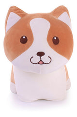 Peluche Perro Café Con Blanco 30cm