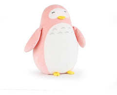 Peluche Pingüino Rosa Suave 20cm