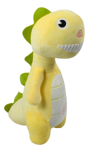 Peluche De Dinosaurio Color Amarillo Baby 25cm