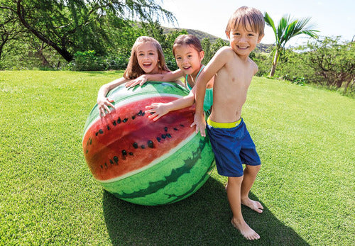 Flotador Inflable Pelota De Sandia 107cm Diametro