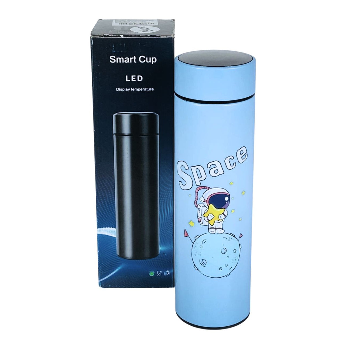 Termo Digital Smart Cup Azul de Acero Inoxidable 500ml