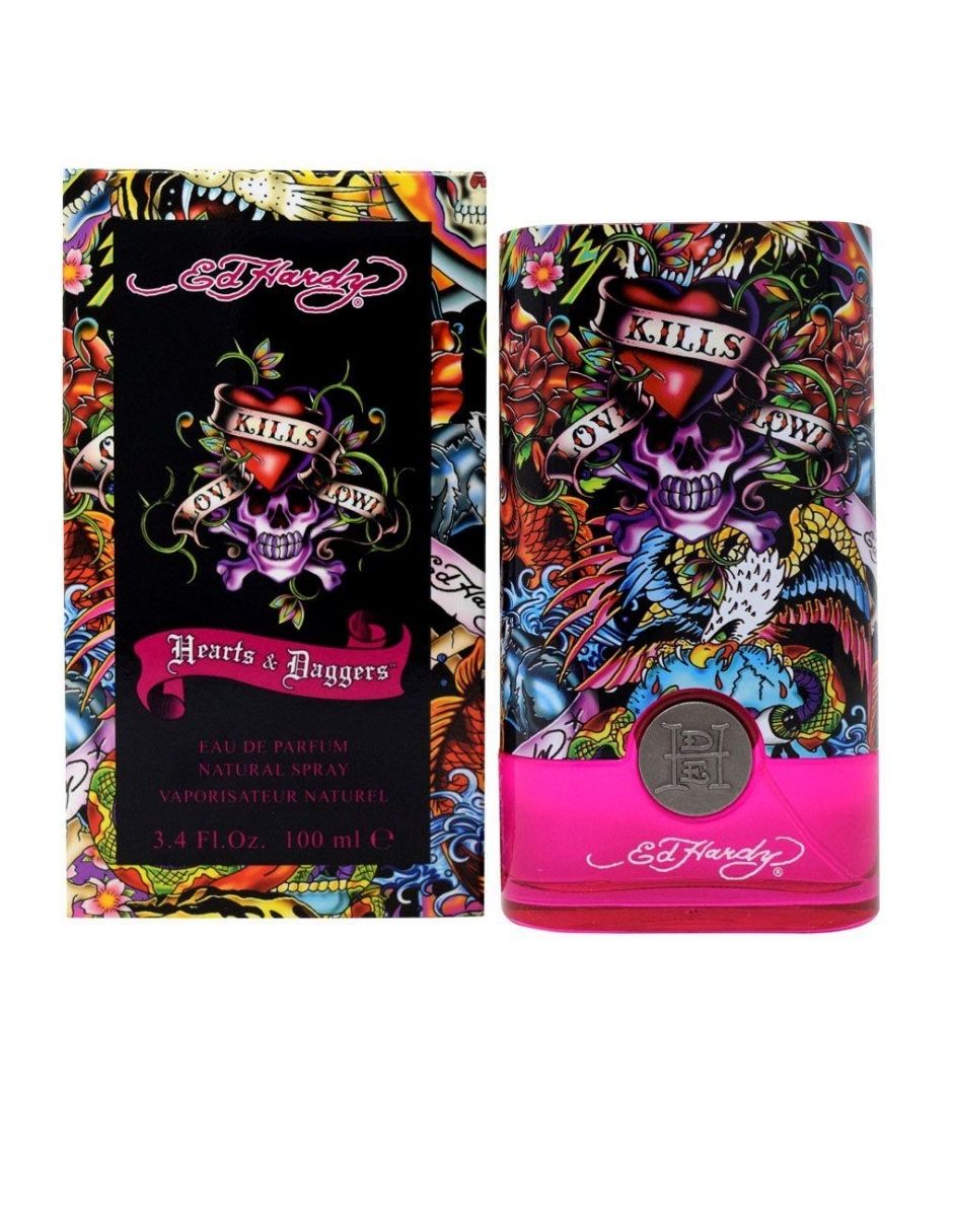 Perfume de mujer Hearts & Dagers EdHardy Eau de Parfum 100ml