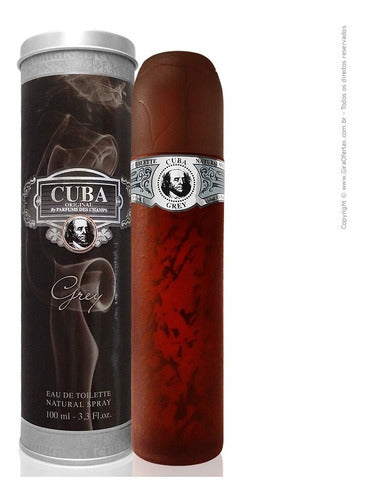 Perfume Cuba Grey 100ml Para Hombre Eau De Parfum