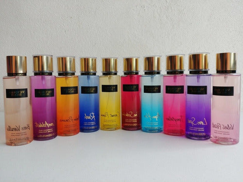 Set Paquete 10 Piezas Victoria's Secret Crema O Body Locion