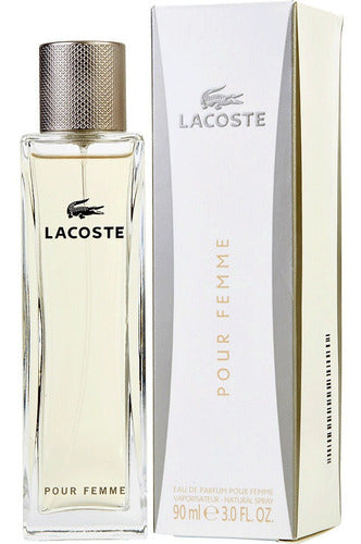 Perfume Pour Femme Para Mujer De Lacoste Edp 90 Ml Original