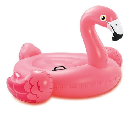 Flotador Inflable Paseo Flamingo 142cm X 137cm X 97cm Niños