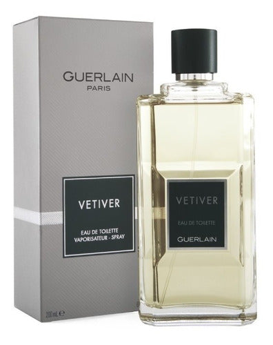 Perfume Vetiver Para Hombre De Guerlain Edt 200ml Original