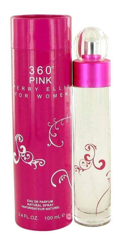 360° Pink For Woman By Perry Ellis 100ml Original