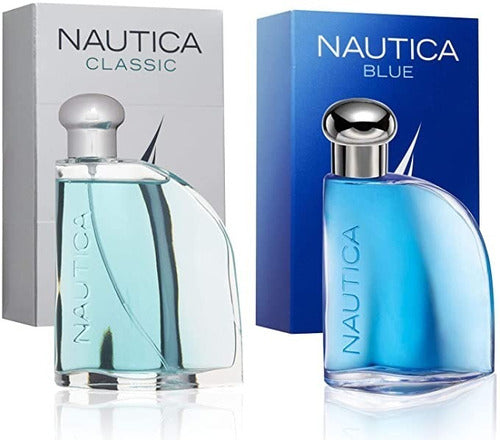 Paquete Perfumes Nautica Blue + Classic Original Hombre