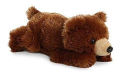 Peluche Mini Flopsies - Grizzly Bear 20cm Oso