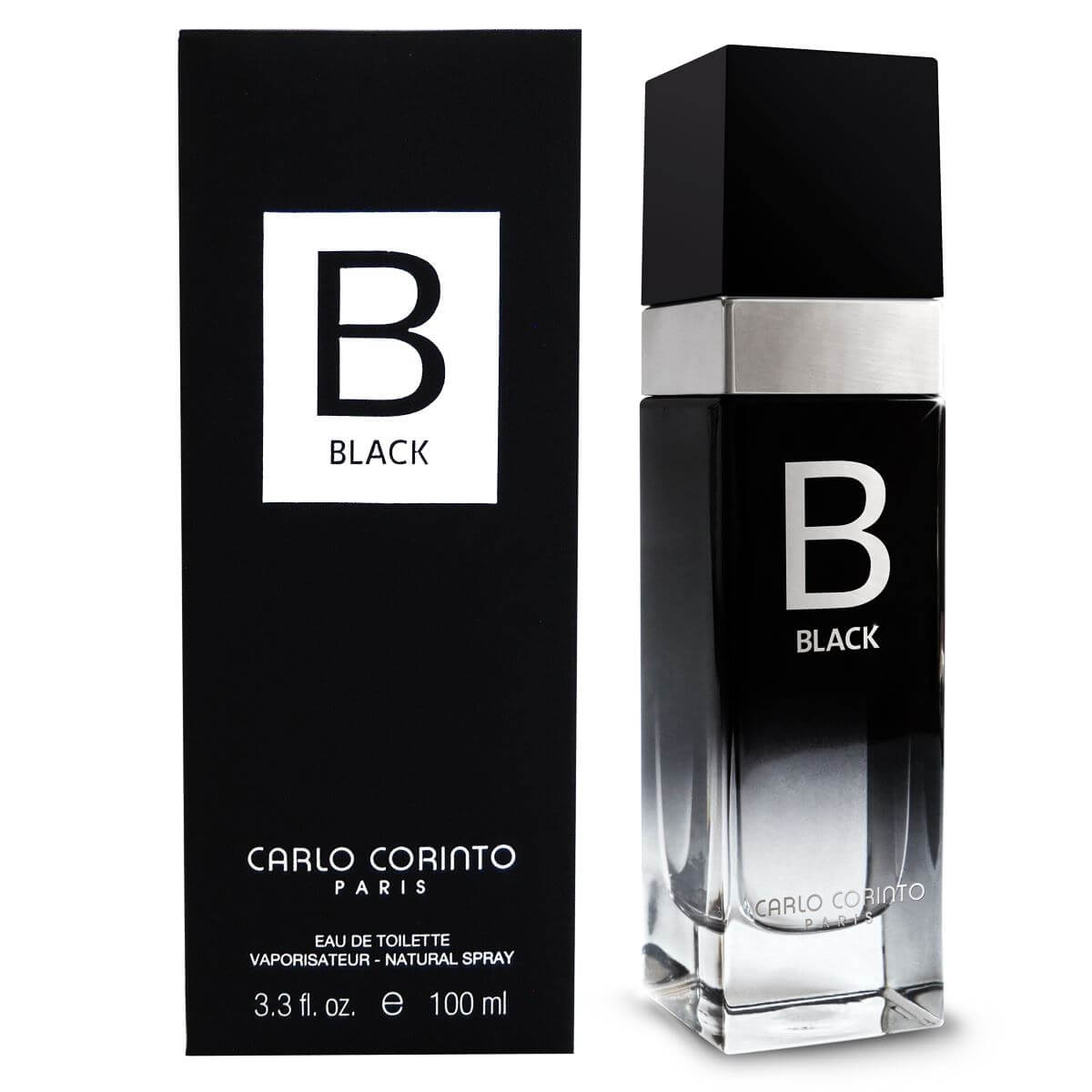 Black For Men By Carlo Corinto Edt 100 Ml Original