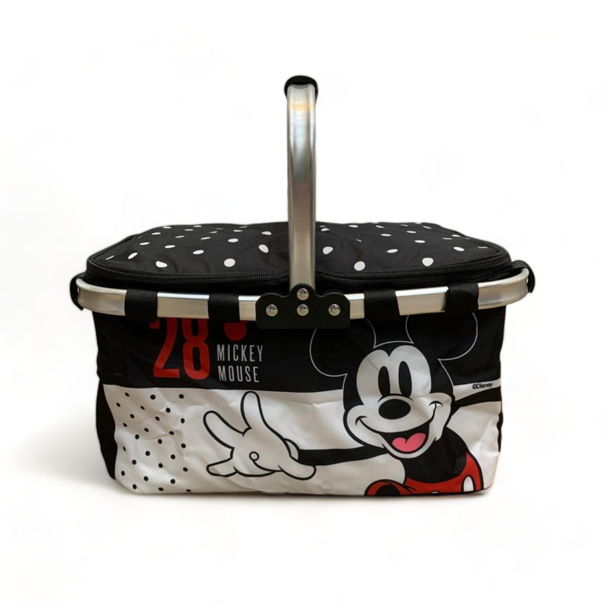 Canasta térmica plegable de Mickey Mouse 35x25cm
