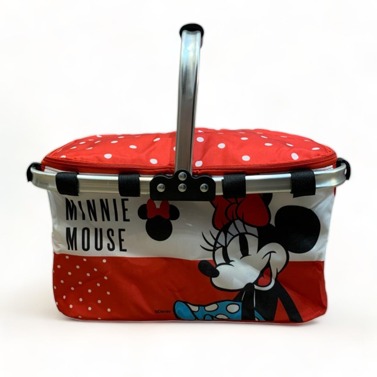 Canasta térmica plegable de Minnie Mouse 35x25cm
