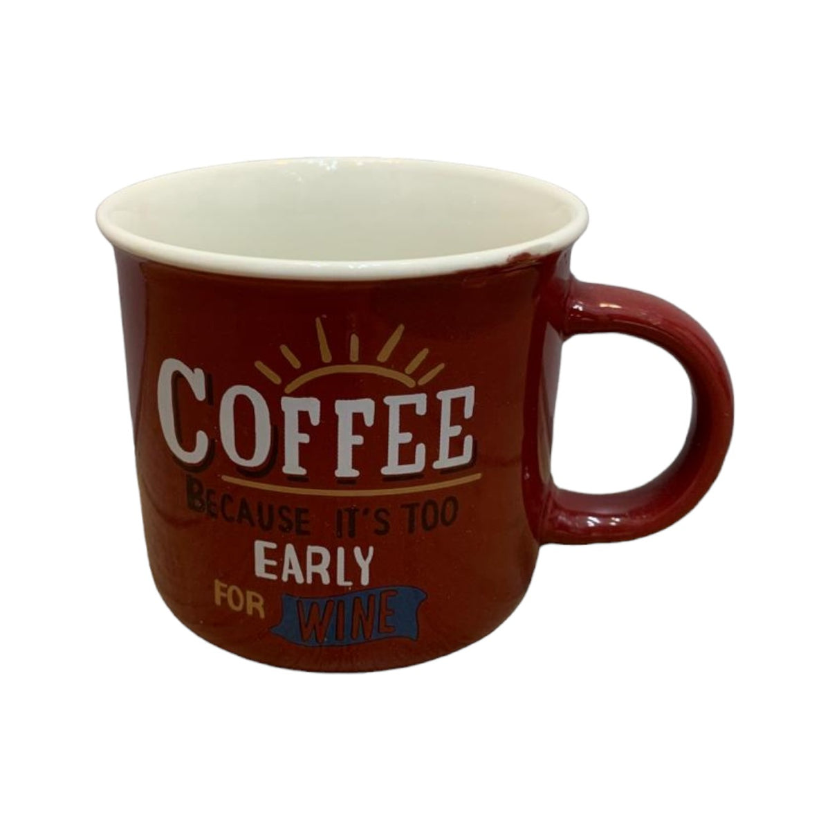 Tazas de porcelana coffee Because it's too early 350ml