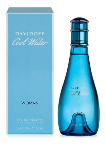 Perfume Cool Water Mujer De Davidoff Edt 100ml Original