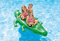 Flotador Inflable Paseo En Cocodrilo Gigante 203cm X 114cm